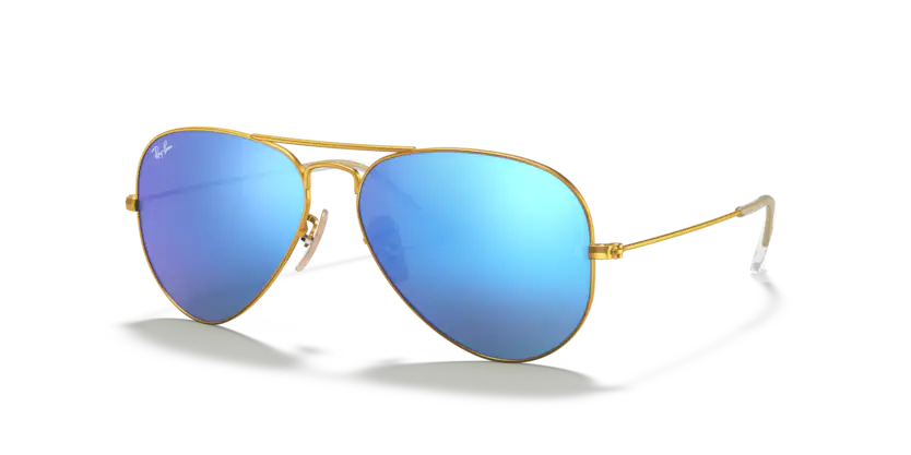 Ray-Ban RB 3025 112/17 AVIATOR™ LARGE METAL FLASH LENSES thumbnail