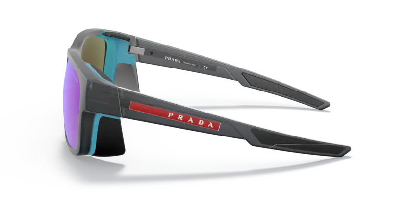 Prada Sport PS 07W 13C08R - Grey rubber transparent thumbnail