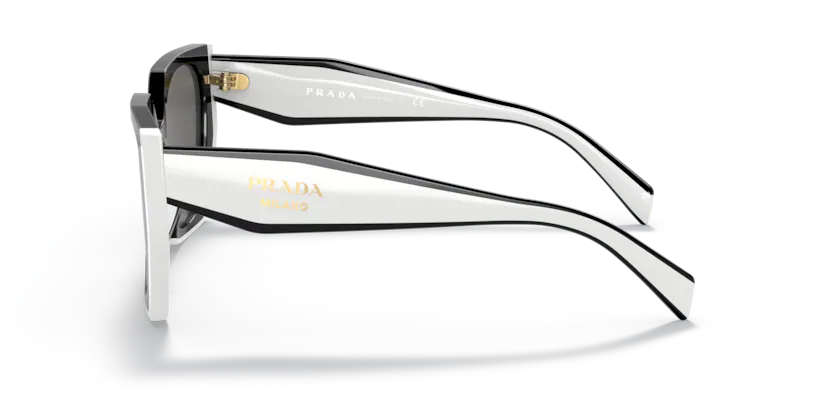 Prada PR 15W 09Q5S0 BLACK/TALC thumbnail