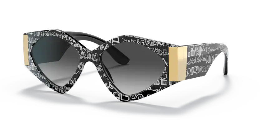 Dolce & Gabbana DG 4396 33138G - Black graffiti thumbnail