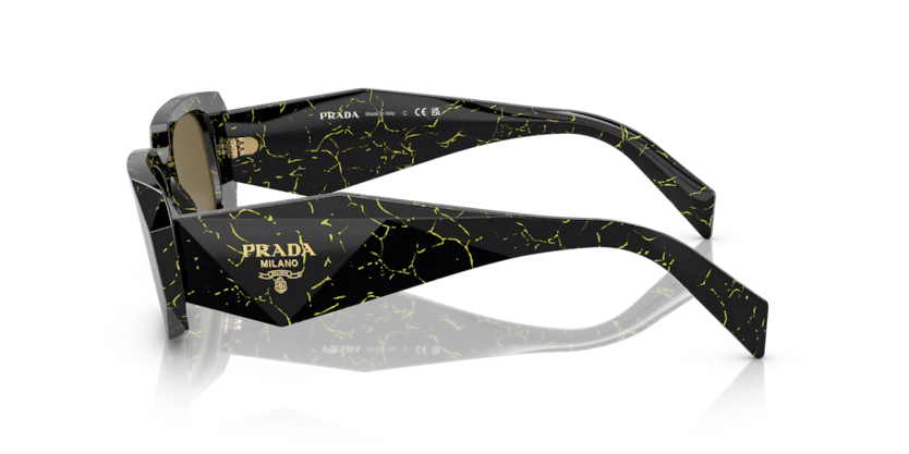 Prada PR 17W 19D01T - Black/yellow marble thumbnail