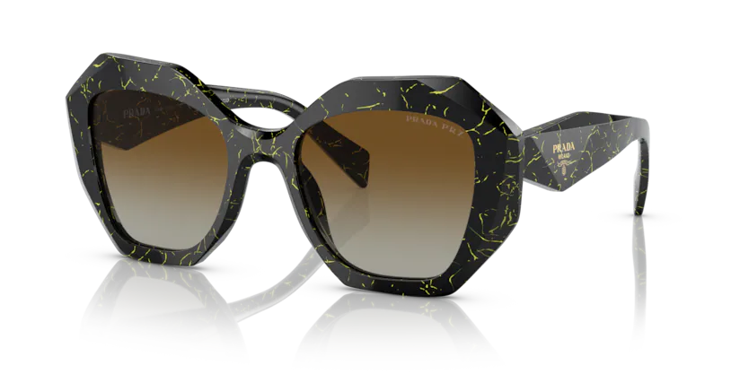 Prada PR 16W 19D6E1 - Black/yellow marble thumbnail