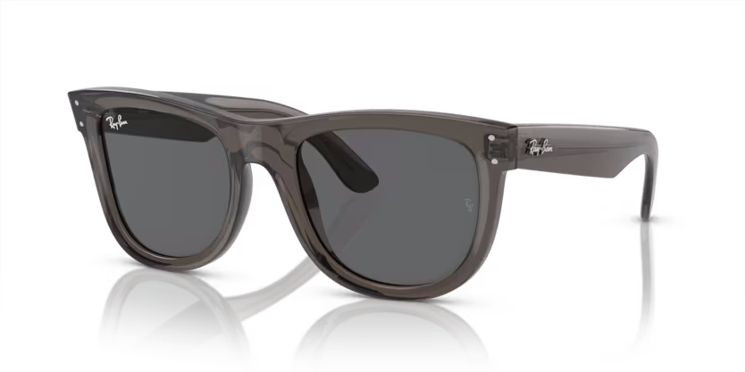 Ray-Ban Wayfarer Reverse RB R0502 6707GR - Transparent dark grey thumbnail