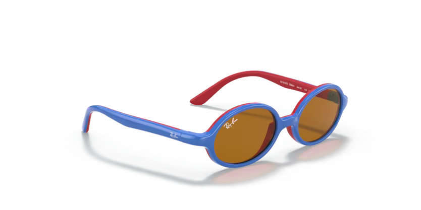 Ray-Ban Junior RJ 9145 7084/3 - Blue on red thumbnail