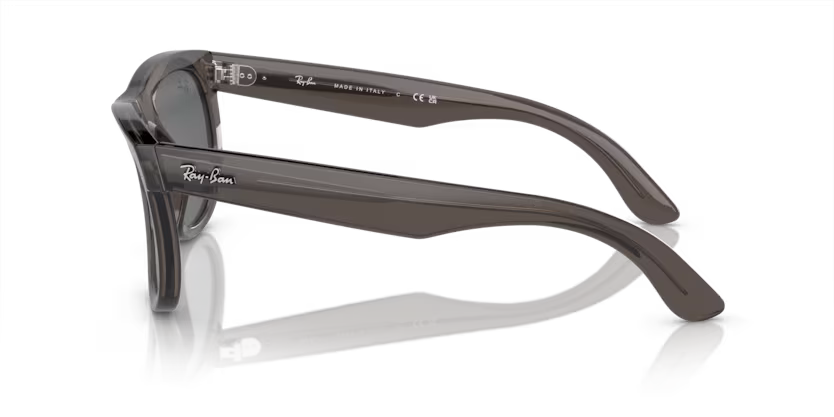 Ray-Ban Wayfarer Reverse RB R0502 6707GR - Transparent dark grey thumbnail