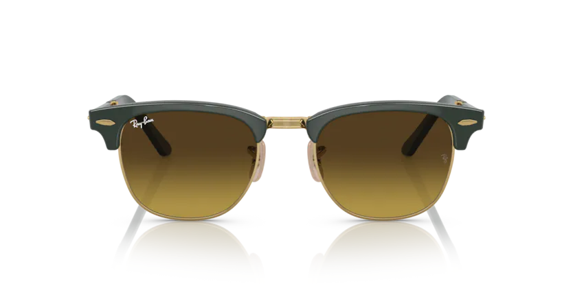 Ray-Ban RB 2176 136885 - Green on gold thumbnail