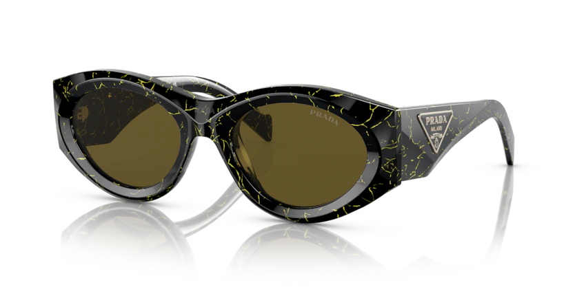 Prada PR 20Z 19D01T - Black yellow marble thumbnail