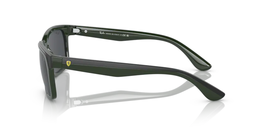 Ray-Ban RB 4393 M F68087 - Green on black thumbnail