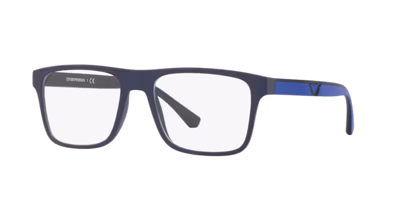 Emporio Armani EA 4115 57591W - Matte dark blue thumbnail