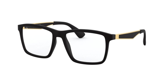 Ray-Ban RX 7056 5644 MATTE BLACK thumbnail