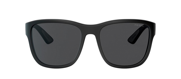 Prada Sport PS 01U DG05S0 BLACK RUBBER thumbnail