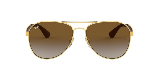 Ray-Ban RB 3549 001/T5 GOLD POLARIZED thumbnail