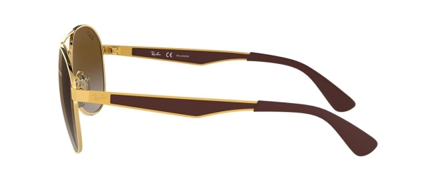 Ray-Ban RB 3549 001/T5 GOLD POLARIZED thumbnail