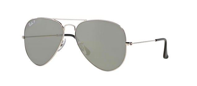 Ray-Ban RB 3025 003/59 AVIATOR™ LARGE METAL FLASH LENSES POLARIZED thumbnail