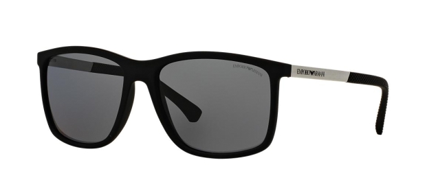 Emporio Armani EA 4058 Black Rubber Polarized 506381 thumbnail