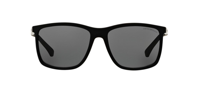 Emporio Armani EA 4058 Black Rubber Polarized 506381 thumbnail