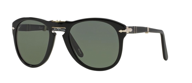 Persol PO 0714 Black Polarized 95/58 thumbnail