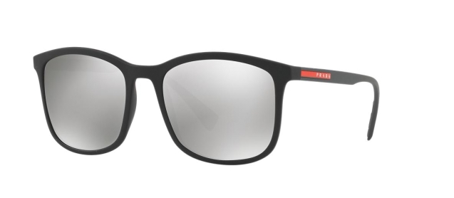 Prada Sport PS 01T DG02B0 BLACK RUBBER thumbnail