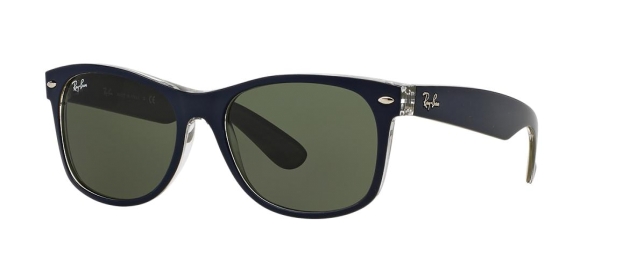 Ray-Ban RB 2132 6188 MATTE BLUE/MILITARY GREEN thumbnail