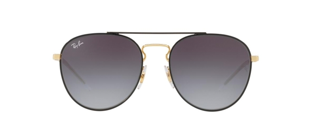 Ray-Ban RB 3589 90548G GOLD TOP ON BLACK thumbnail