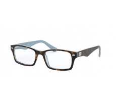 Ray-Ban RX 5206 5023 TOP HAVANA ON TR BLUE