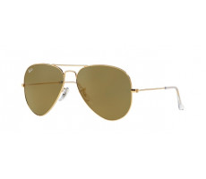 Ray-Ban RB 3025 W3276 AVIATOR™ LARGE METAL FLASH LENSES