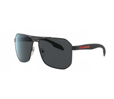 Prada Sport PS 51V DG05Z1 BLACK RUBBER POLARIZED