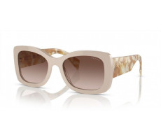 Prada PR A08S 11O6S1 Ivory/Brown Shaded