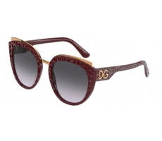 Dolce & Gabbana DG 4383 32898G BORDEAUX TEXTURE COCCO