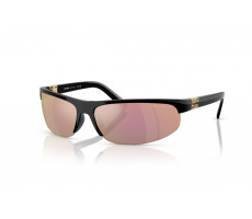 MIU MIU MU A02 1AB90J BLACK/DARK GREY MIRROR PINK