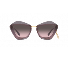 MIU MIU MU 01X 02O146 - Dark grey transparent