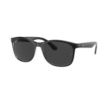 Ray-Ban СО RB 4374 603948 BLACK ON TRANSPARENT