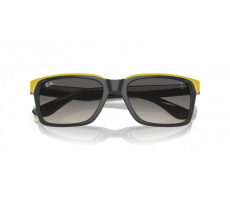 Ray-Ban RB 4393 M F62411 - Grey on yellow