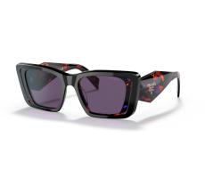 Prada PR 08Y 04V6O2 - Black/havana abstract