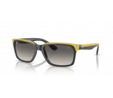 Ray-Ban RB 4393 M F62411 - Grey on yellow