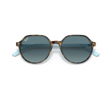Ray-Ban RB 2195 13163M - Havana on light blue