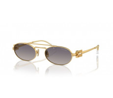 MIU MIU MU 54ZS 5AK30C Gold/Grey Shaded