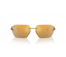 Prada PR A56S 15N80C Yellow Satin Gold/Brown Gold