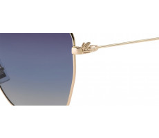 ETRO ET 0021 000UY Rose Gold/Blue Shaded