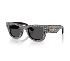 СО RB 4940 BP 686587 Black & strass Wayfarer puffer