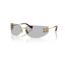 MIU MIU MU A51 5AK50K GOLD / LIGHT GREY