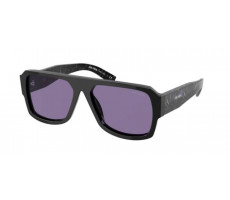 Prada PR 22Y 1AB05Q Black/Violet Mirror